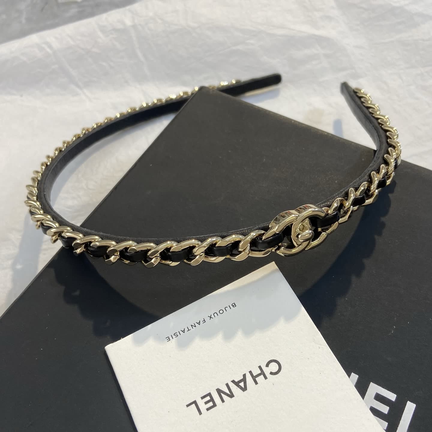 Chanel Chain Link Headband